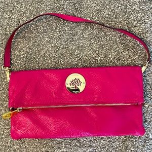 Mulberry foldable crossbody handbag in pink